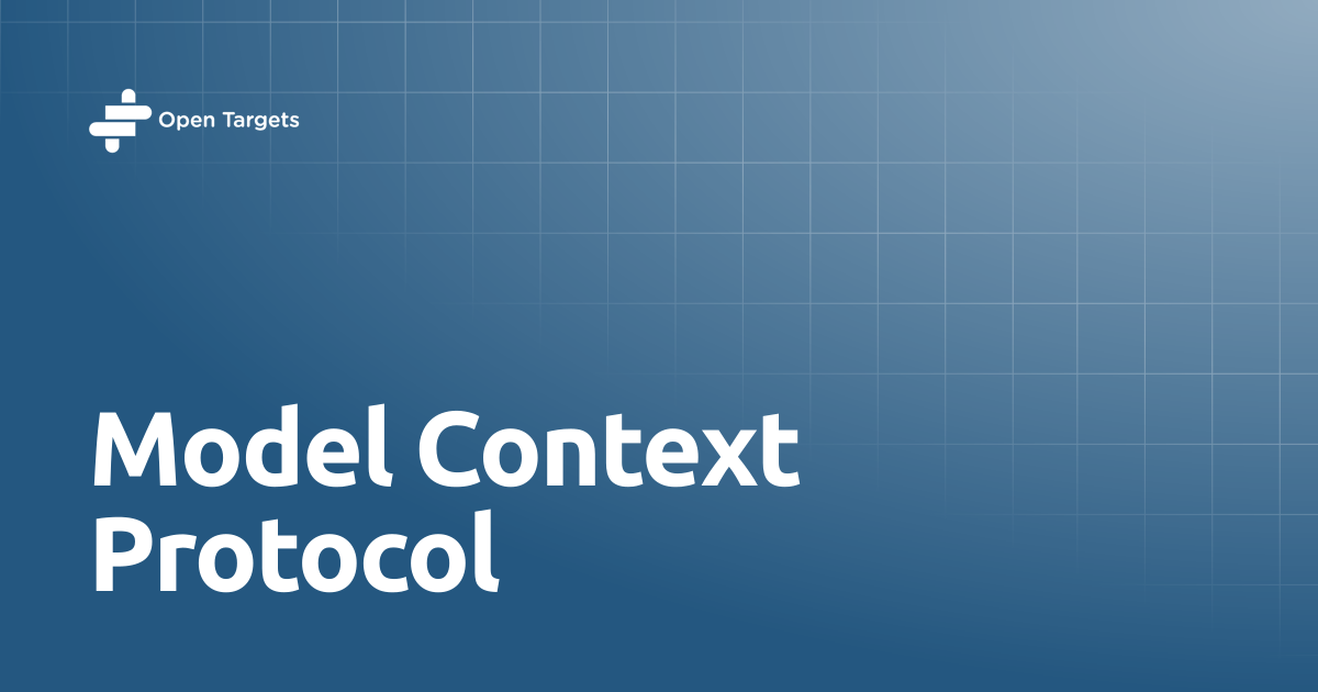 Model Context Protocol | Open Targets Platform Documentation
